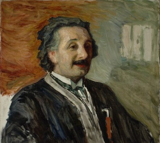 Portrait of Albert Einstein
