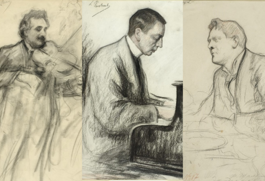 Einstein, Rachmaninov, and Chaliapin